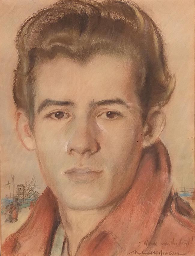 Hofmann portrait of Paul Mezulianik copyright Aeone Shrimpton