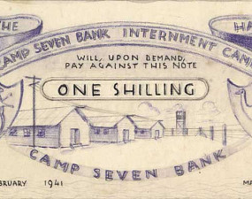 Camp currency, front