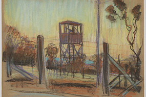 Sketch of watch tower