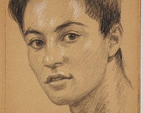 Sketch of a young man
